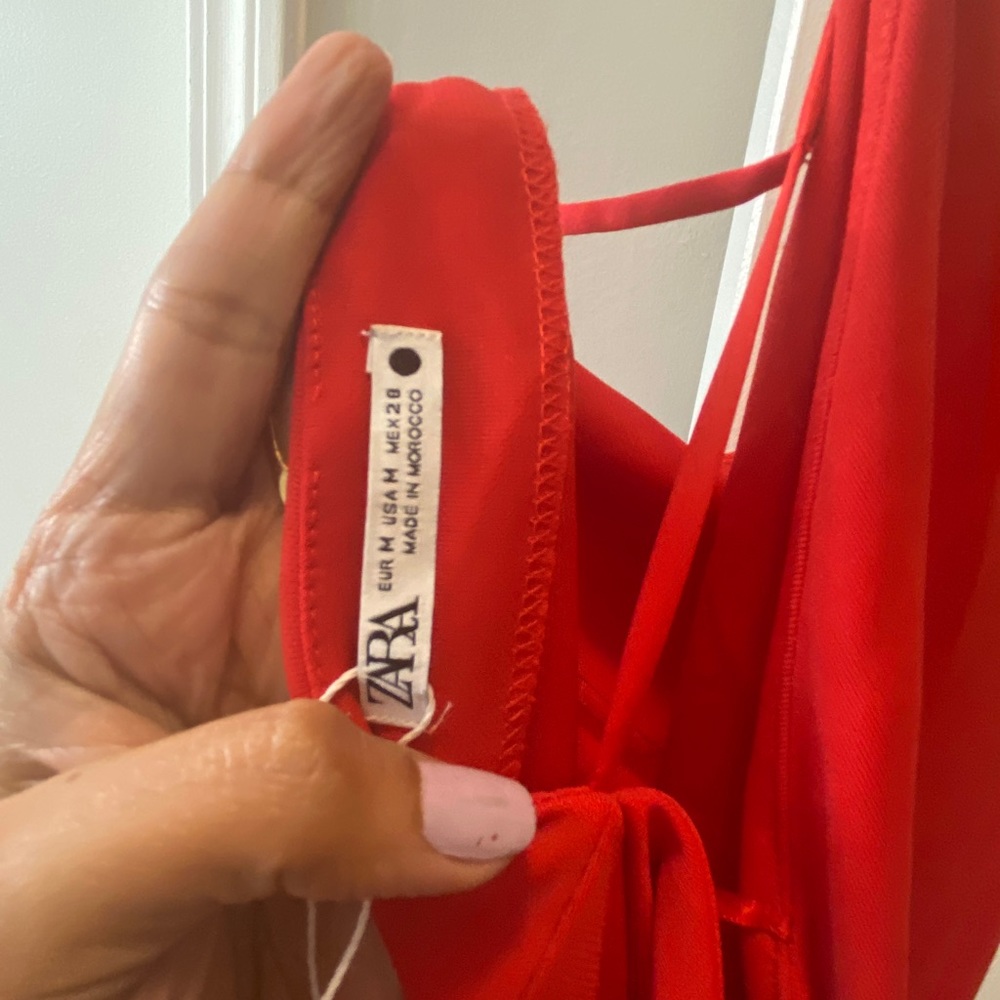 Zara Red Maxi Dress - Picture 5 of 5